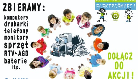 Wszystkie dzieci zbierają elektrośmieci